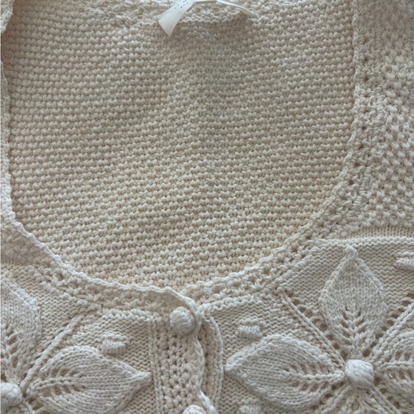 Sezane Joas Top Cream - Size S - Picture 6 of 7